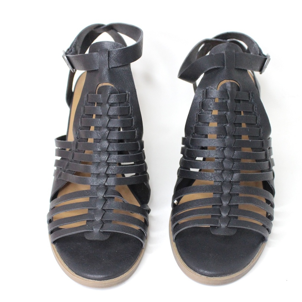 Maurices Jaycee Braid Wedges 11M NWT NIB Gladiator